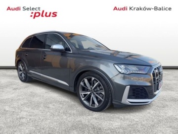Audi Q7 II SQ7 Facelifting 4.0 TFSI 507KM 2021 Audi SQ7 Martix LED Bang Olufsen Virtual Cockpit ACC Os skretna Hak Salon, zdjęcie 6