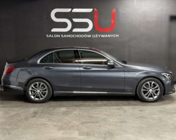 Mercedes Klasa C W205 Limuzyna 180 156KM 2014 Mercedes-Benz Klasa C C 180 CGI Avantgarde Nawigacja Full Led Alu PDC Gwar, zdjęcie 10