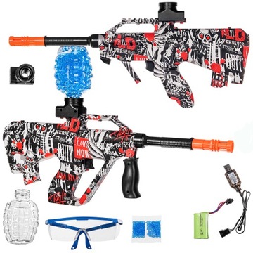 MINI AUG PISTOLET KARABIN KULKI ŻELOWE AUTOMAT