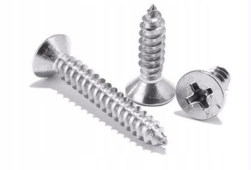 WKRĘTY DO MEBLI, DREWNA,PŁYT 3.5X16MM 50SZT JAKOŚĆ