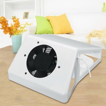 Настольный пылесос для ухода за ногтями 80 Вт - белый