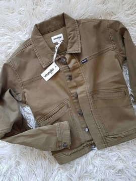 kurtka WRANGLER Crop Jacket military S 36 wiosna