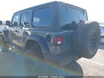 Jeep 2020 Jeep Wrangler 2020r., Unlimited Sport, od ubezpieczalni 3.6 Benzyna 285KM, zdjęcie 4