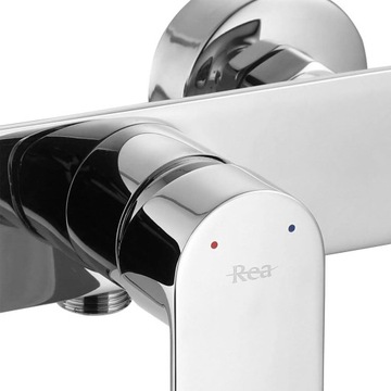 REA URBAN CHROME настенный смеситель для душа с трубкой