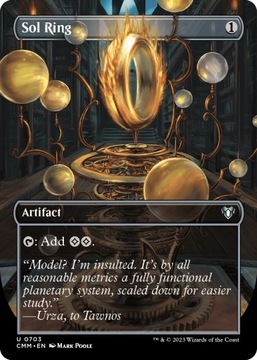 MTG Sol Ring *Borderless* FOIL (U)