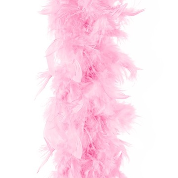 Розовая боа перья перья