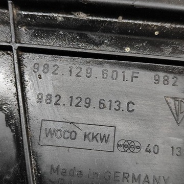 PORSCHE CAYMAN 982 2016 POUZDRO FILTRU VZDUCHU