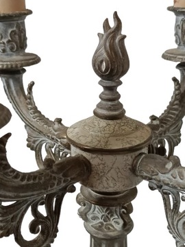 Большая старинная лампа в стиле модерн, 59 см.