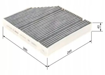 BOSCH 1 987 435 601 FILTR VENTILACE PROSTORU SPOLUJEZDCE