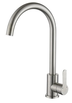 Bateria Zlewozmywakowa Bateria Kuchenna Stojąca Inox
