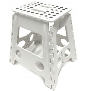 СКЛАДНОЙ ТАБУРАТ СКЛАДНОЙ СТУЛ БОЛЬШИЕ 40 СМ НА НЕСКОЛЬЗЯЩИХ НОЖКАХ