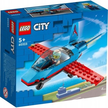 LEGO CITY 60323 SAMOLOT KASKADERSKI