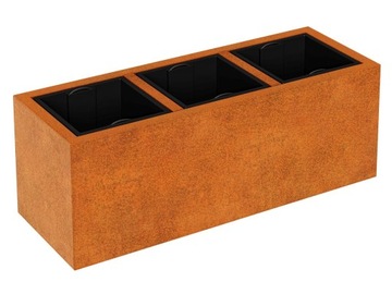 Donica Metalowa Corten DEPO 9 125x45x45