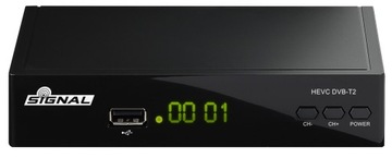 Тюнер DVB-T2 HEVC, декодер сигнала T2-BOX + антенна