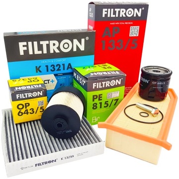 ZESTAW FILTRÓW DO RENAULT CLIO IV CAPTUR 1.5DCI