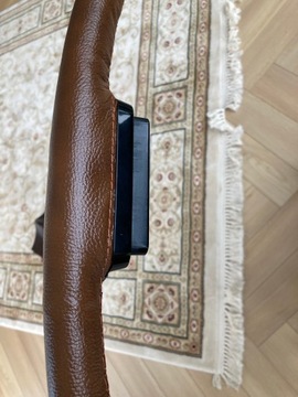 Кожаный чехол на ручку коляски Cybex Priam 2, шнурованный вариант