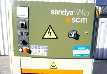 ШИРОКОЛЕНТОЧНО-ШЛИФОВАЛЬНЫЙ СТАНОК SCM SANDYA WIN CS 63 МОЩНОСТЬ: 4 кВт ПОДАЧА: 0,55 кВт