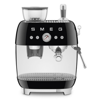 Smeg EGF03BLEU - Ekspres kolbowy z młynkiem