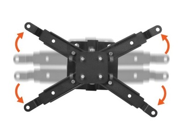 UCHWYT DO RZUTNIKA PROJEKTORA SUFITOWY + AKCESORIA