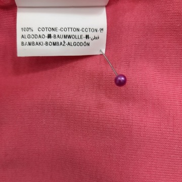 Bluza bluzka rękaw 3/4 BENETTON bawełna 100% L