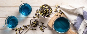 Чай синий KLITORIA TERNATENSKA Butterfly Pea Tea цветки - 25 г
