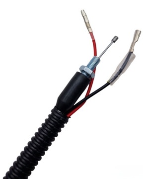 РУЧКА ДЛЯ БЕНЗИНОВОГО ЩЕТОЧНОГО БРАЙВЕРА С ТРУБКОЙ, ГАЗОВЫМ КАБЕЛЕМ И ПЕРЕКЛЮЧАТЕЛЕМ