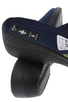 ТАПОЧКИ ЖЕНСКИЕ Льняные МУСОРНЫЕ ПРОФИЛИРОВАННЫЕ толщиной 41 мм