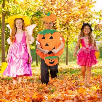 3в1 НАРЯД ТЫКВЫ КОСТЮМ НА ХЭЛЛОУИН «ДЕНЬ ТЫКВЫ + НАБОР Осенних шаров»