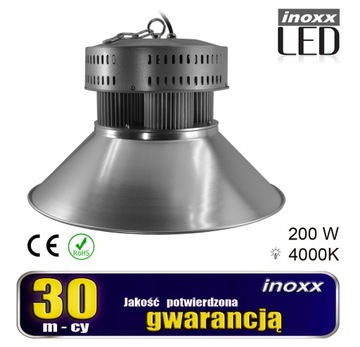 LAMPA PRZEMYSŁOWA LED 200W HIGH BAY COB 4000K