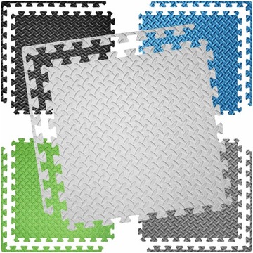 THICK FOAM MAT, пенопластовый пазл, большие ЦВЕТА