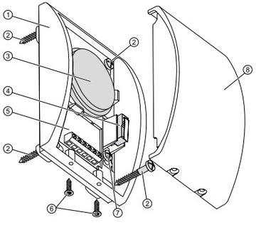 СИРЕНА ТРЕВОГИ SPW-220 R Проводной оптико-акустический сигнализатор SATEL
