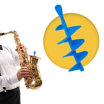 Приглушение альт-саксофона Удалите приглушение саксофона для синего инструмента.