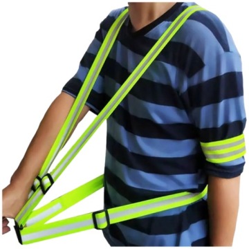 Светоотражающий жилет для бега на мотоцикле