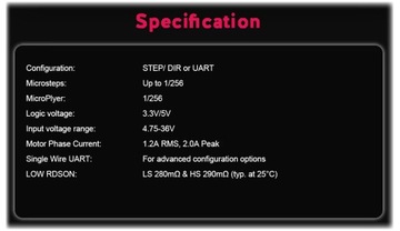 STEPSTICK TMC2208 V3.0 UART обеспечивает бесшумную работу двигателей