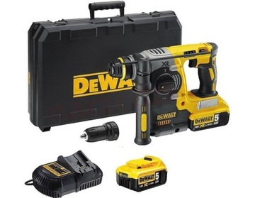 DeWALT MŁOTOWIERTARKA AKU. 2x 5.0Ah WALIZKA