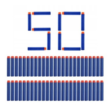 50 STRZAŁEK NABOI DO WYRZUTNI NERF ELITE N-STRIKE