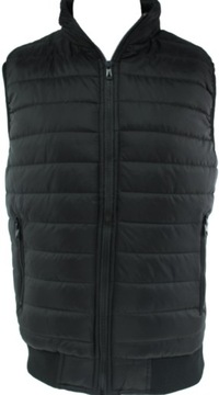 BEZRĘKAWNIK MĘSKI KAMIZELKA CZARNA L B51