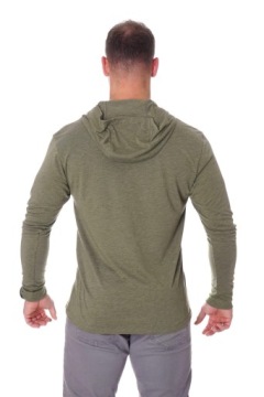 Мужской лонгслив с капюшоном COMBAT хаки S