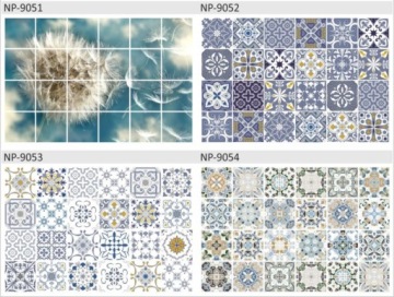Наклейки на стену, плитку, лестницу, 20х20см.