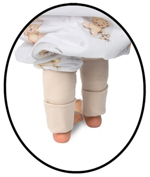 ŚPIWOREK do spania z NOGAWKAMI i SKARPETKAMI 1,0 Tog rozmiar 86-104 M