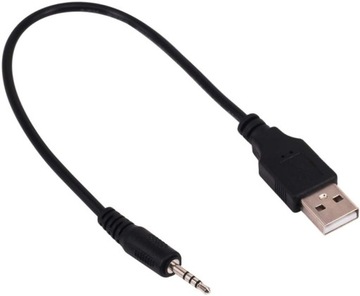 Kabel USB do Jack 2,5mm Aux Audio 20cm