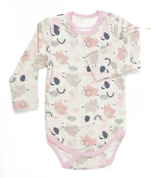BODY DZIECIĘCE 100% bawełniane długie rękawy r.92