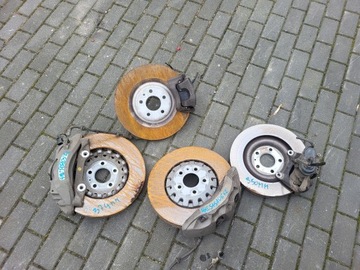 ZACISKI TARCZE HAMULCOWE SWAP AUDI Q7 4M0615105FL 4M0615106FL 375MM 350MM