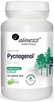 ALINESS PYCNOGENOL 60t EKSTRAKT OPC KORA SOSNY 65%