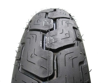 MT90B16 DUNLOP D402 74H УЗКИЙ БЕЛЫЙ РЕМЕНЬ БОКОВОЙ ЗАДНИЙ HARLEY DAVIDSON 130/90B16