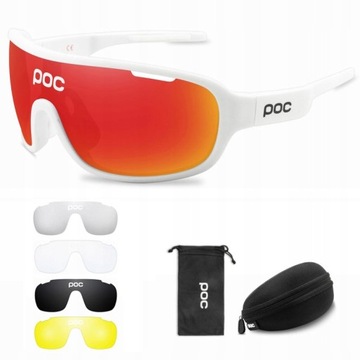 POC BLADE HD 5-częściowe okulary rowerowe Nowość