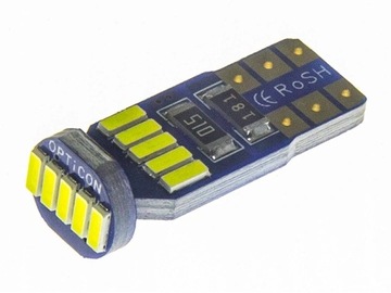 Żarówka LED W5W T10 12V Canbus Biały Zimny 6000K