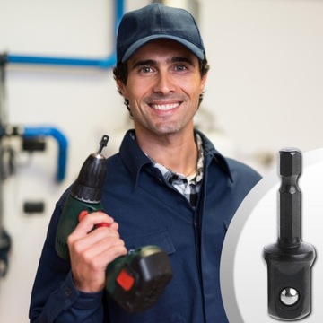 ZESTAW ADAPTERÓW ADAPTERY DO KLUCZY NASADOWYCH BITÓW DO WKRĘTARKI 3 EL