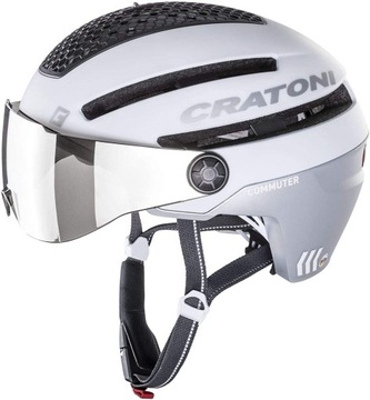 KASK ROWEROWY CRATONI COMMUTER 58-61 CM WHITE MATT