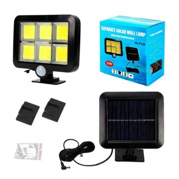 PANEL 120 LED СОЛНЕЧНАЯ ЛАМПА СОЛНЕЧНЫЙ ДАТЧИК ДВИЖЕНИЯ